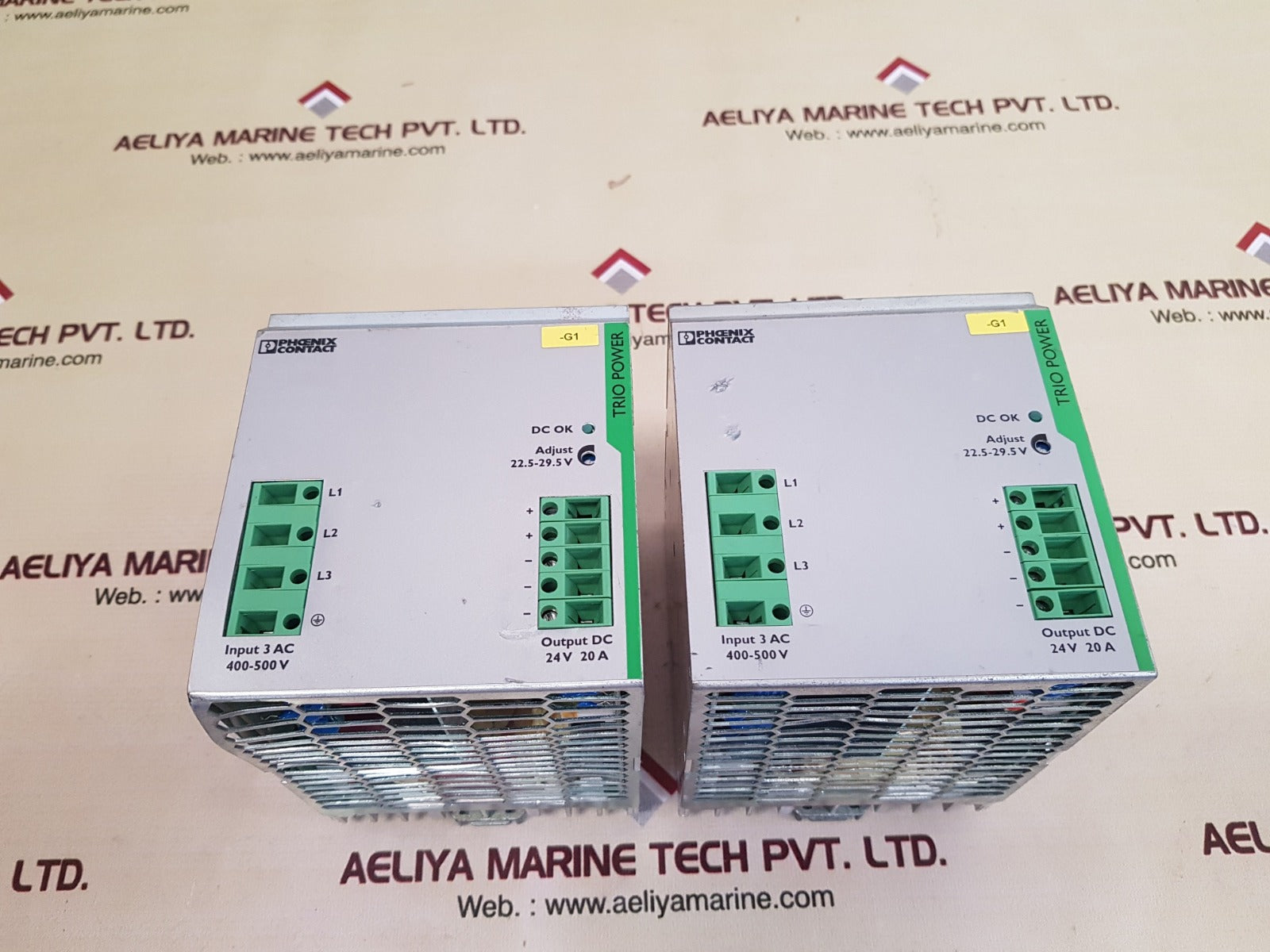 Phoenix contact trio-ps/3ac/24dc/20 power supply