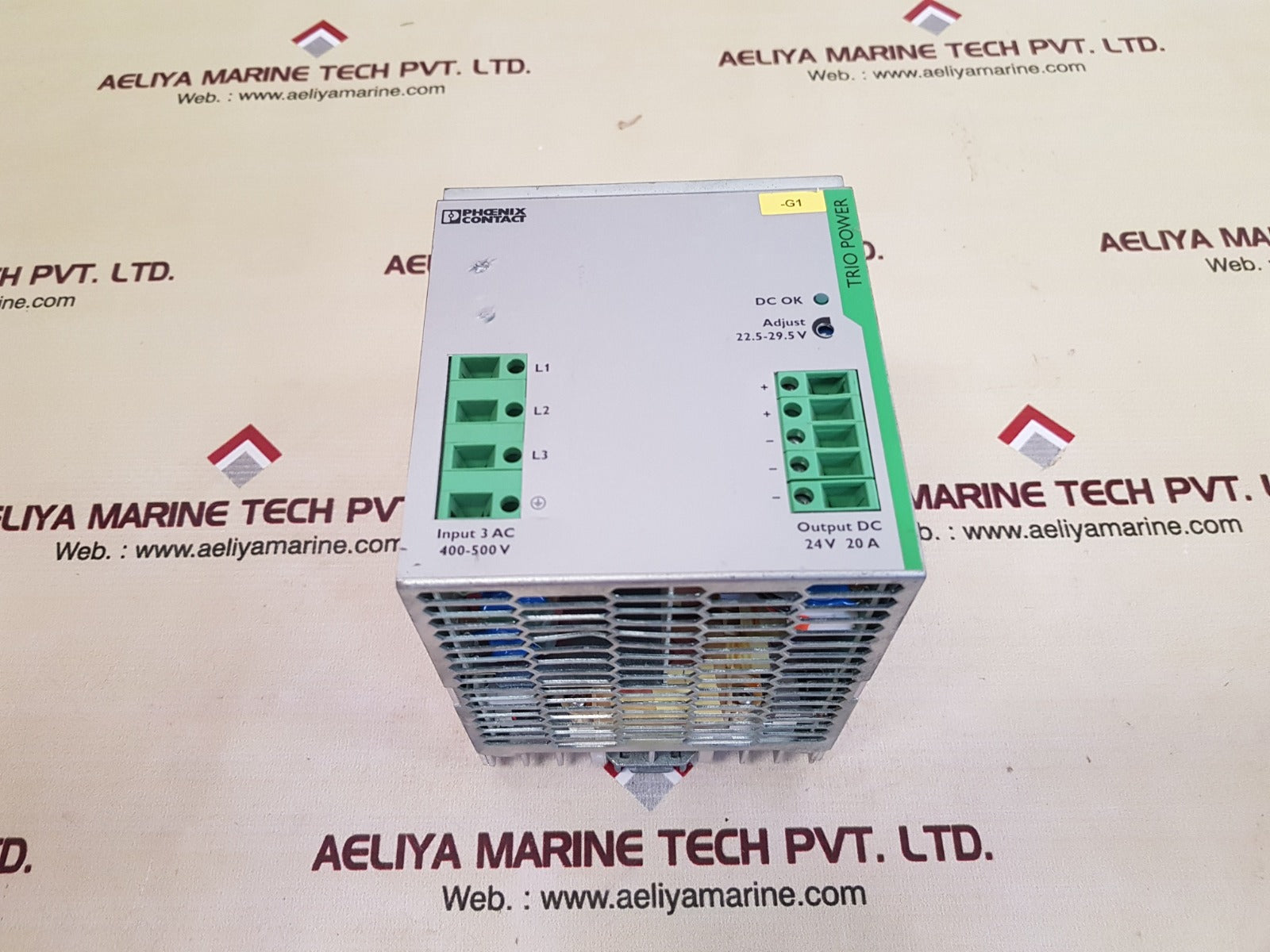 Phoenix contact trio-ps/3ac/24dc/20 power supply