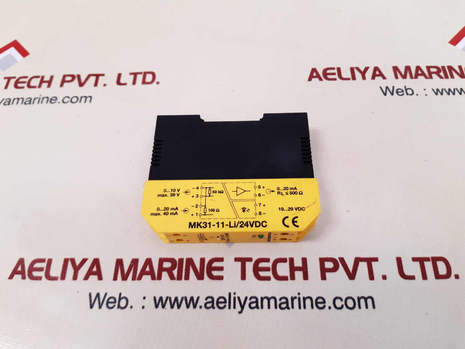 Turck mk31-11-li/24vdc multi module analog signal transmitter