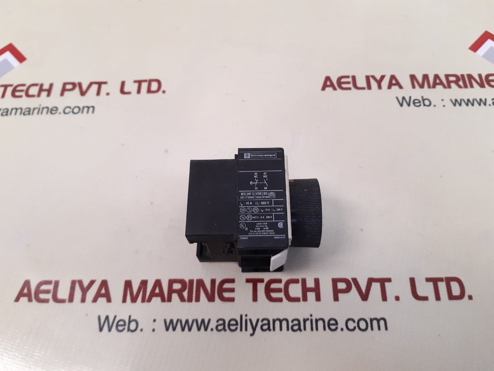 Telemecanique la2 dt4 time delay block la2d24a65