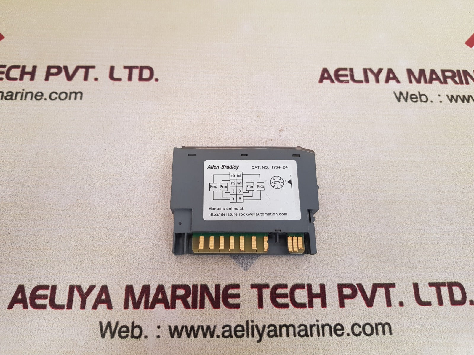 Allen-bradley 1734-ib4 ser c sink input module