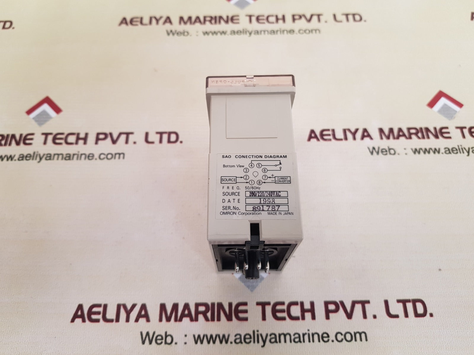 Omron sao-s2n current sensor 200/220/240vac