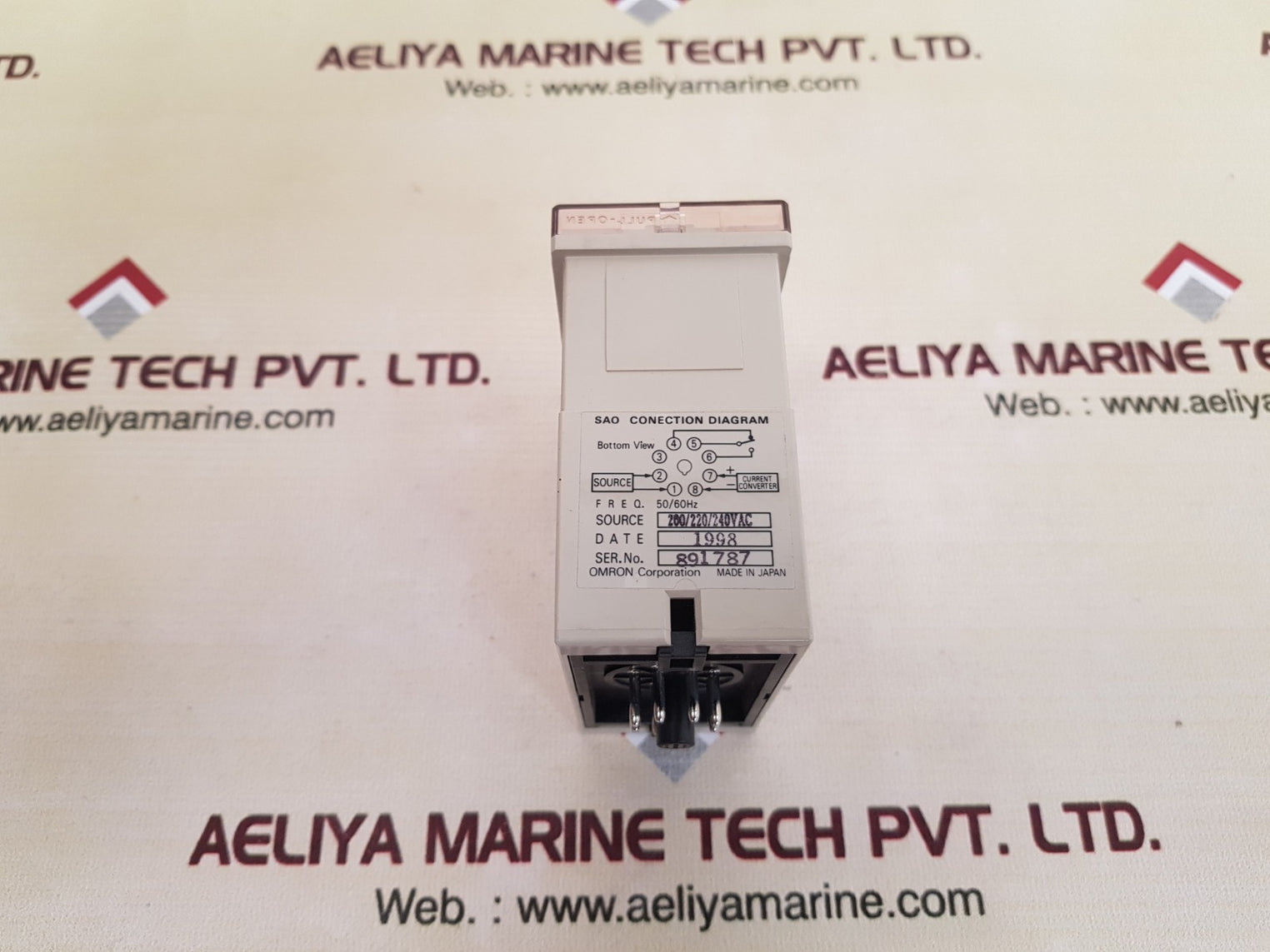 Omron sao-s2n current sensor 200/220/240vac