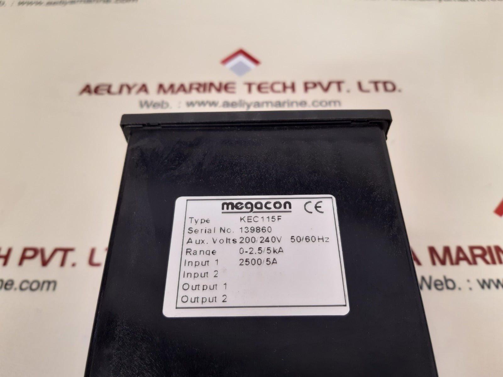 Megacon kec115f short circuit and over current guard 0-2.5/5ka