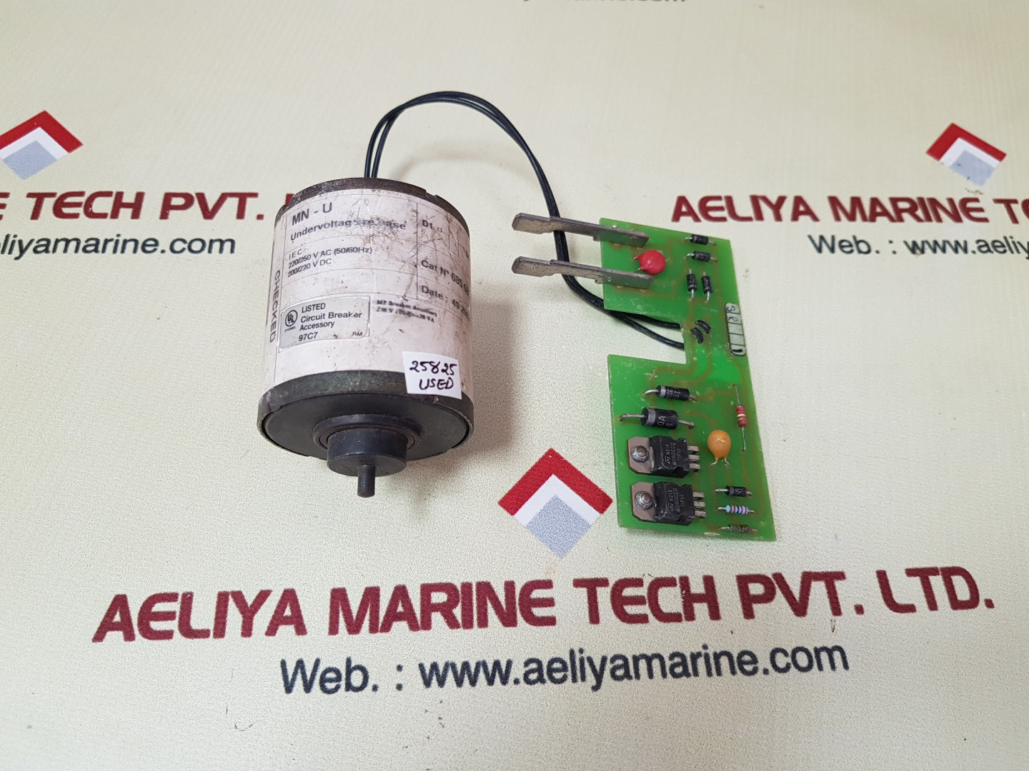 Mn-u undervoltage release for masterpact circuit breaker 685 683