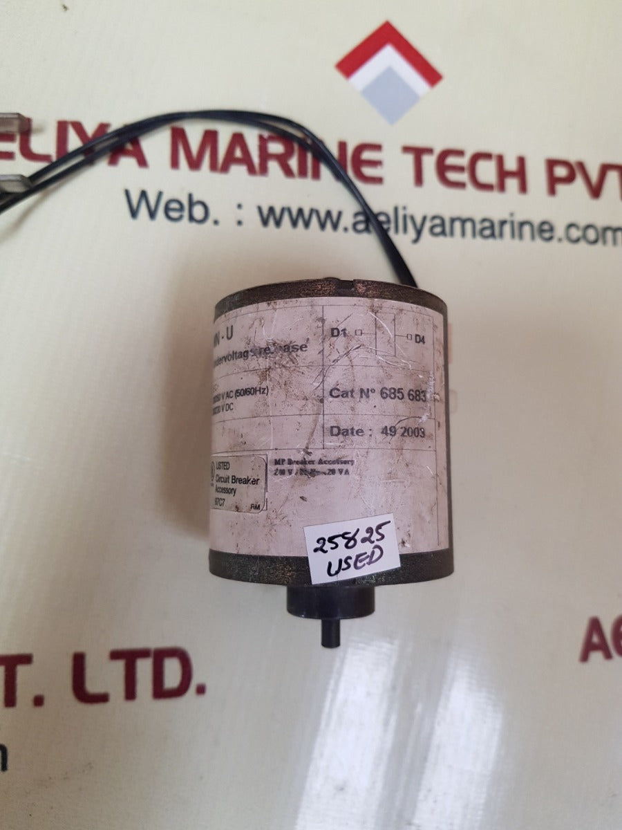 Mn-u undervoltage release for masterpact circuit breaker 685 683