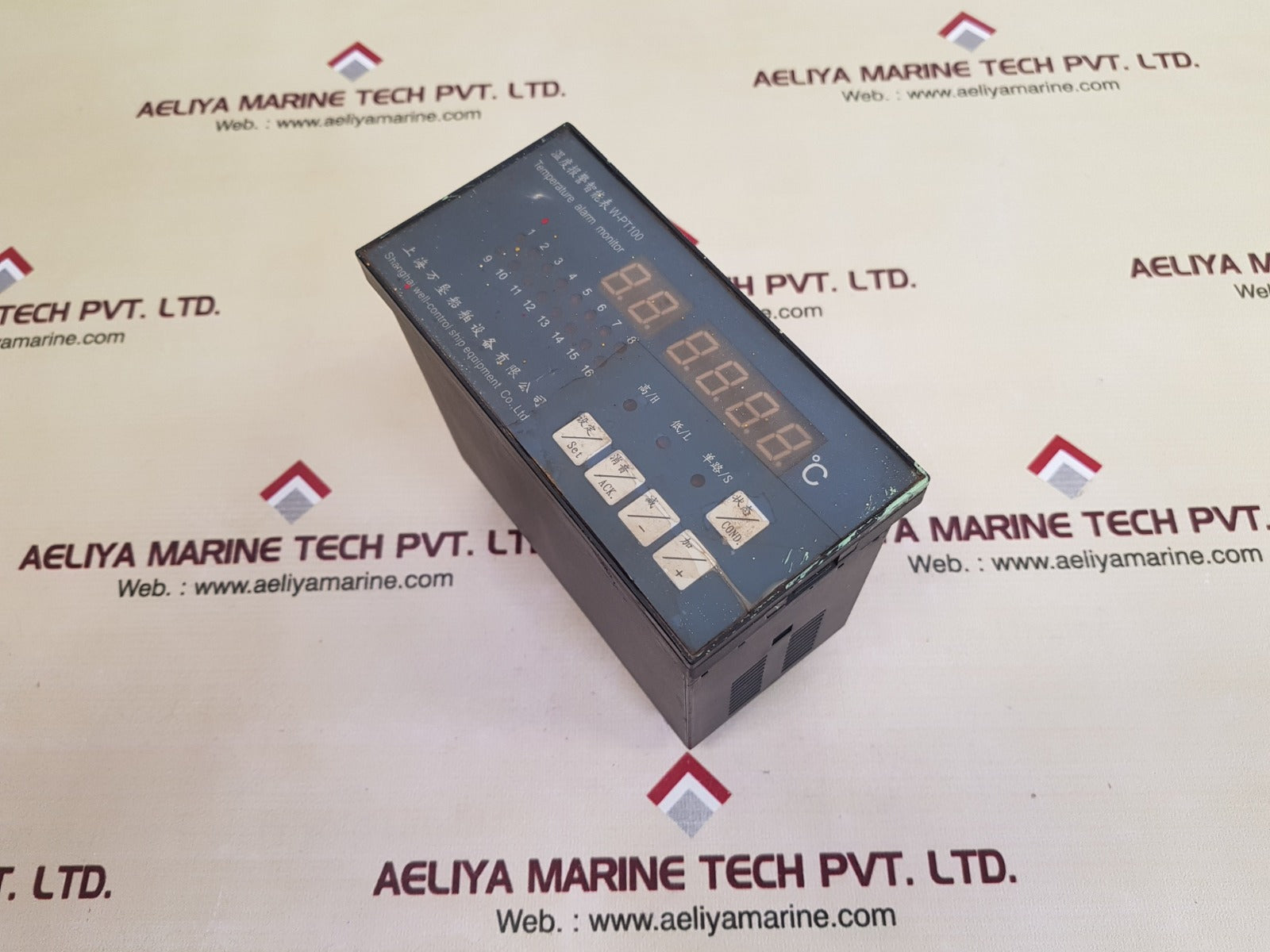 Shanghai w-pt100 temperature alarm monitor