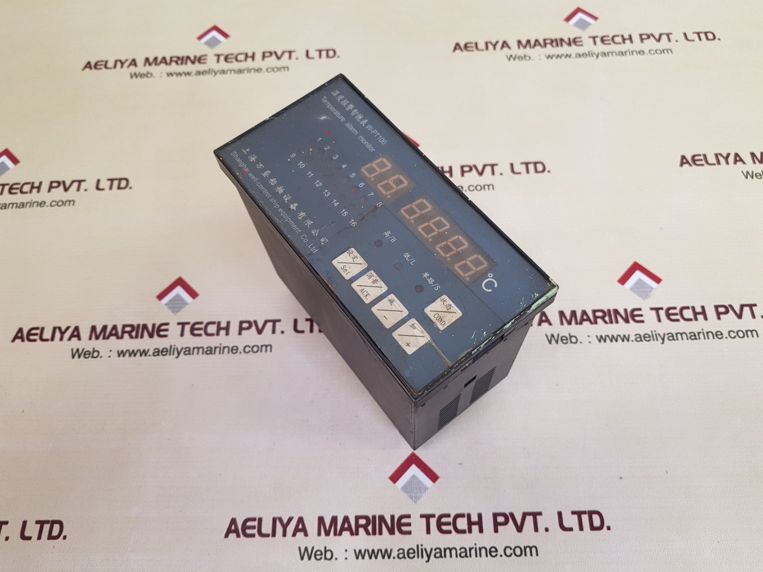 Shanghai w-pt100 temperature alarm monitor