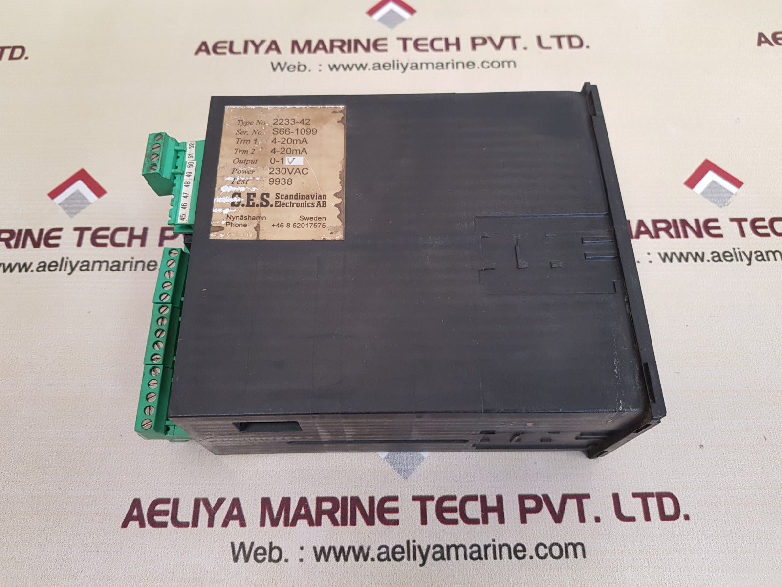 Scandinavian 2233-42 programmable controller 230vac
