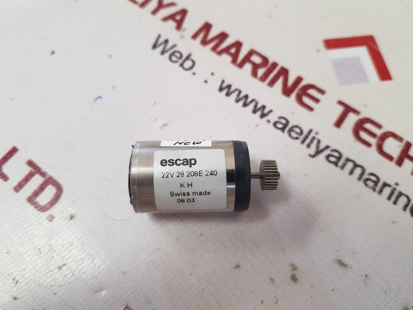 Escap 22v 28 208e 240 motor