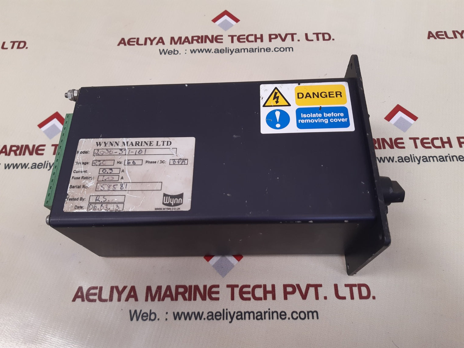 Wynn marine 2000-371-101 series 2000 wiper control