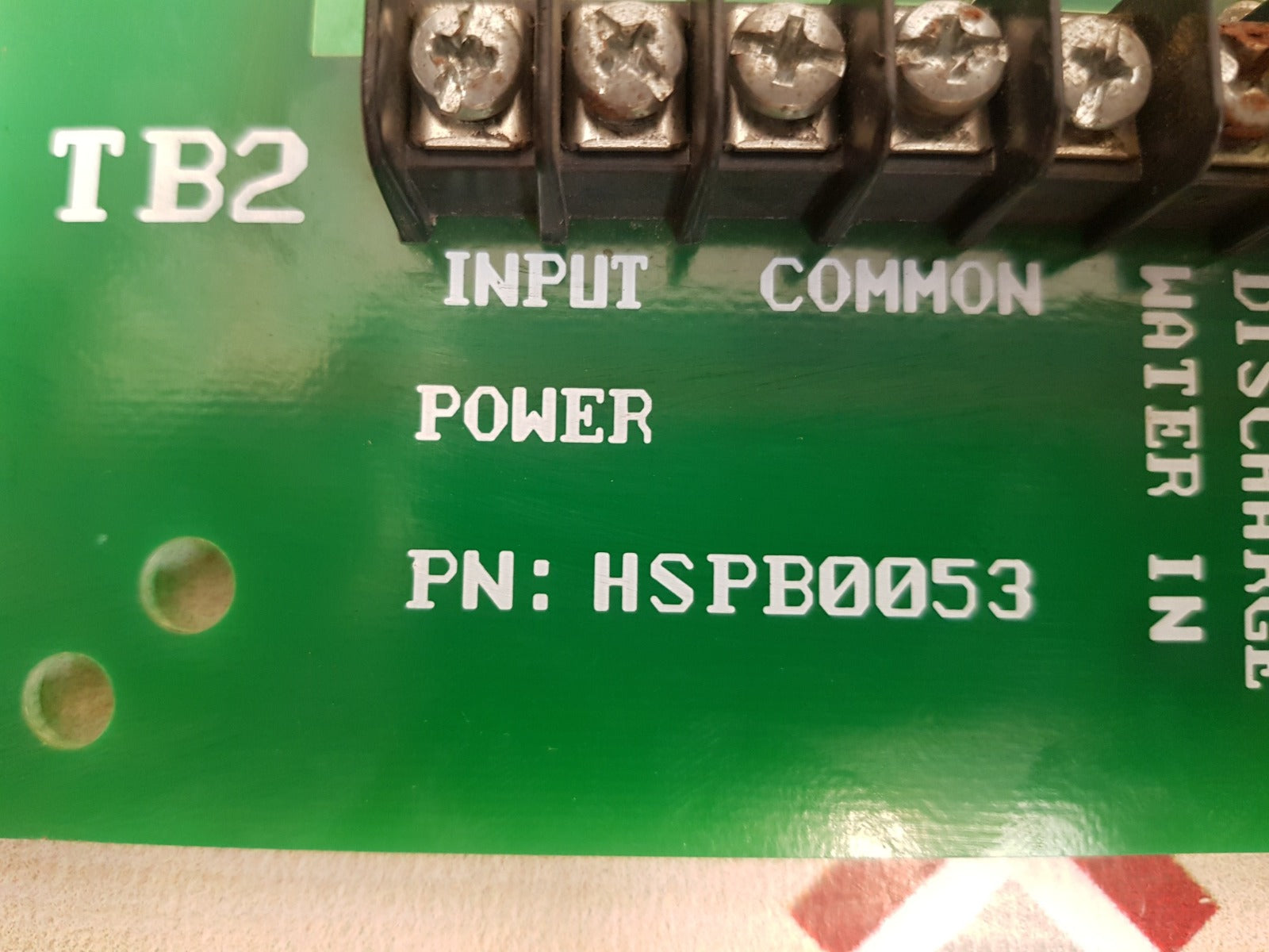 World water systems hspb0053 pcb card