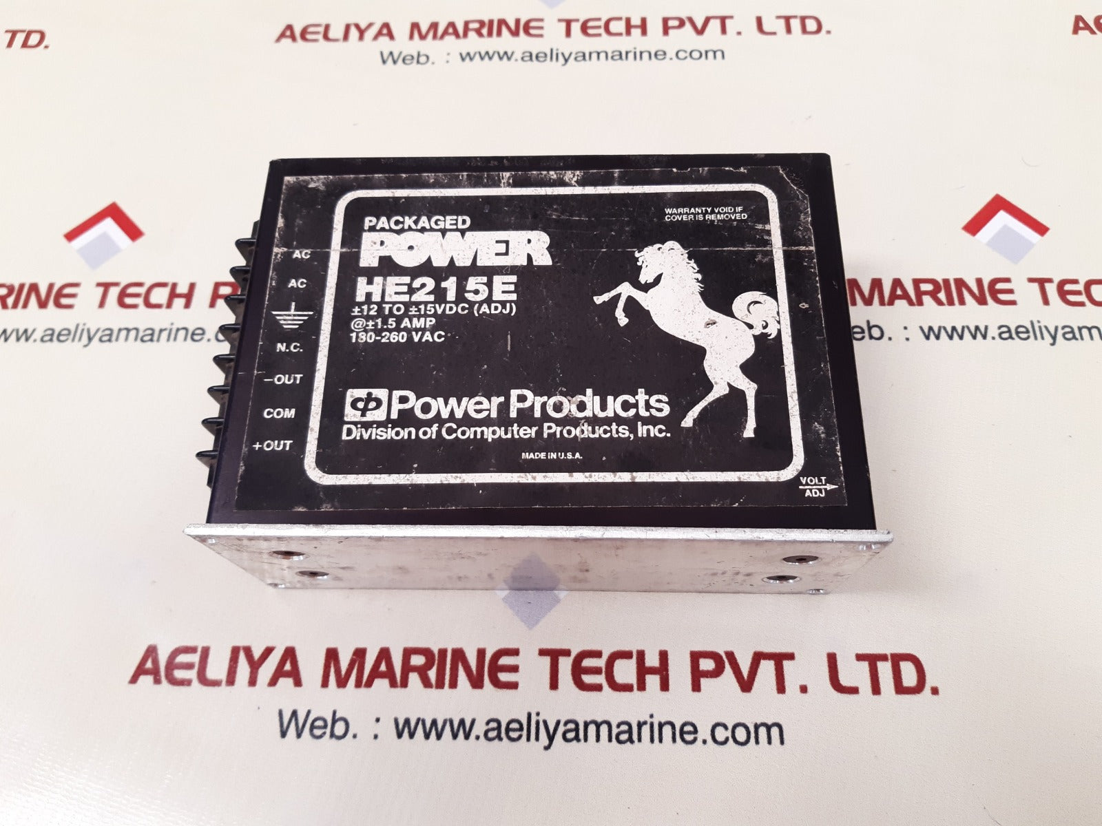 Power products he215e power supply