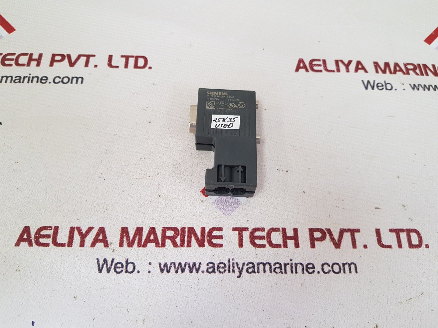 Siemens 6es7 972-0ba12-0xa0 profibus connector