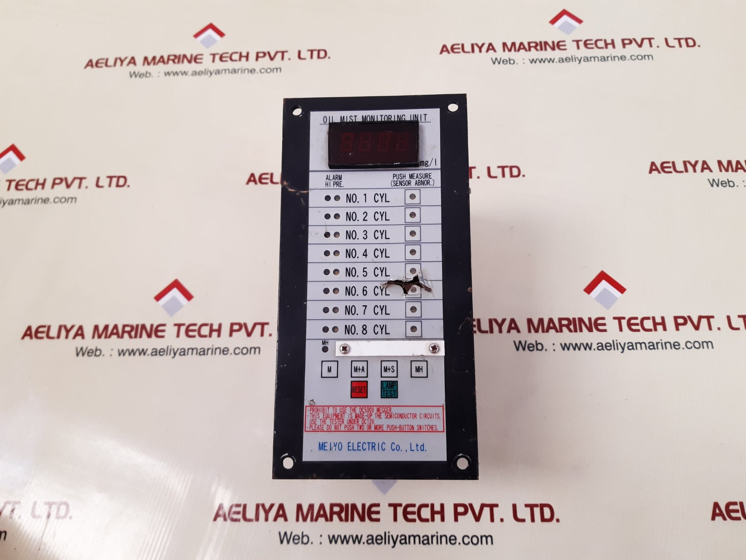 Meiyo smn-0108a oil mist monitoring unit