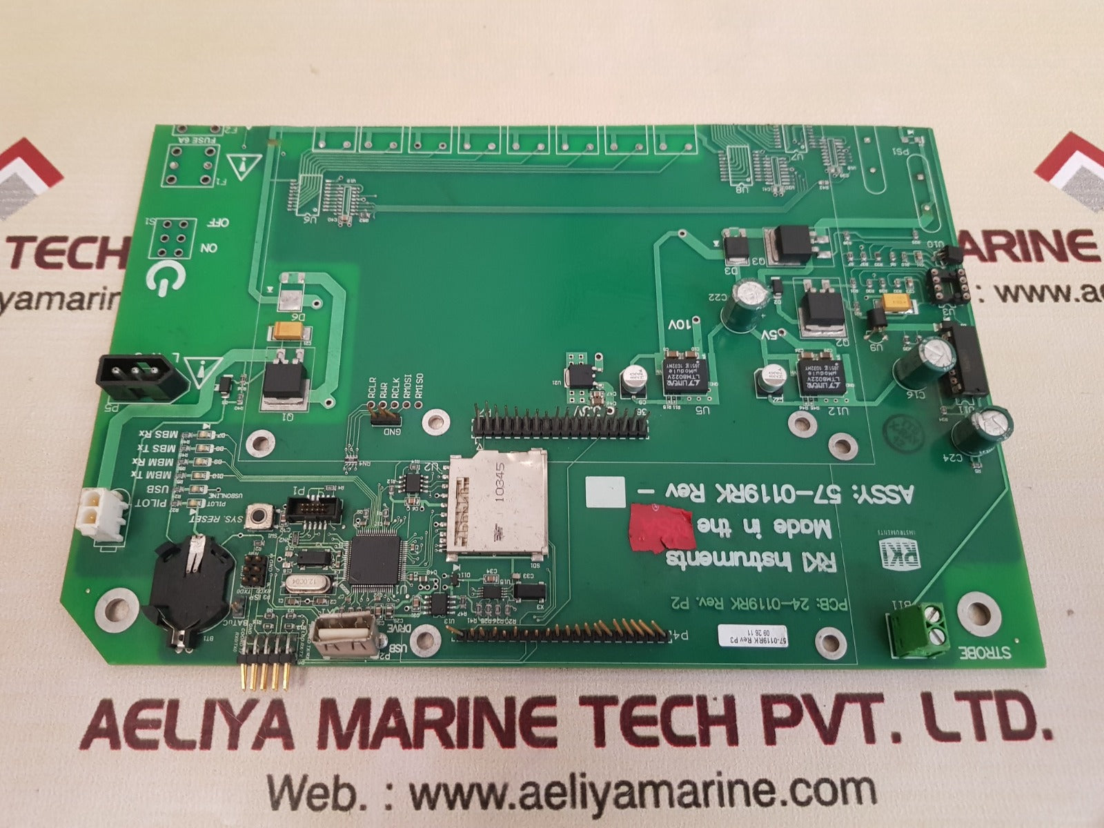 Rki instruments 57-0119rk pcb card