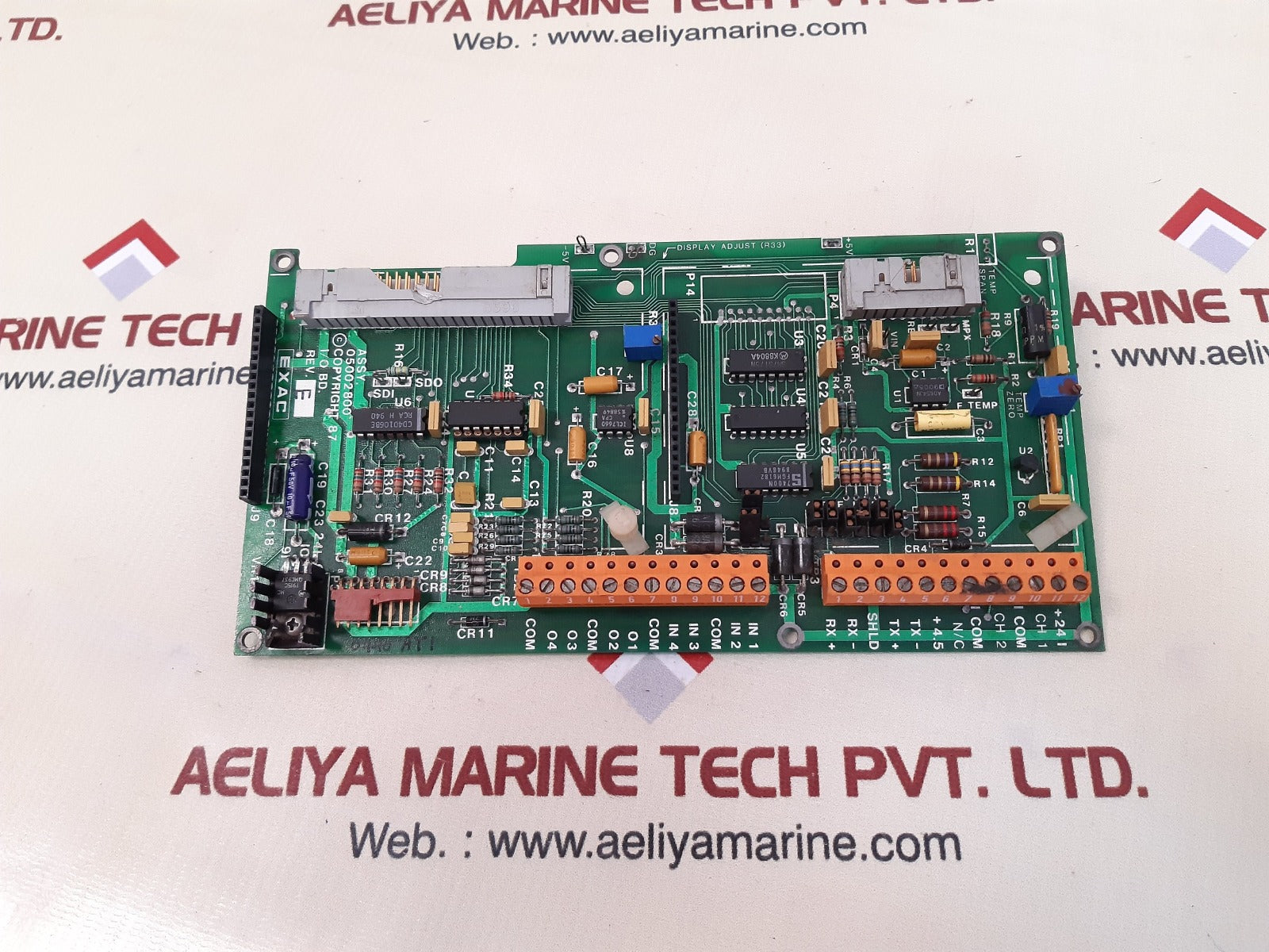 Exac 05002800 rev.e i/o board