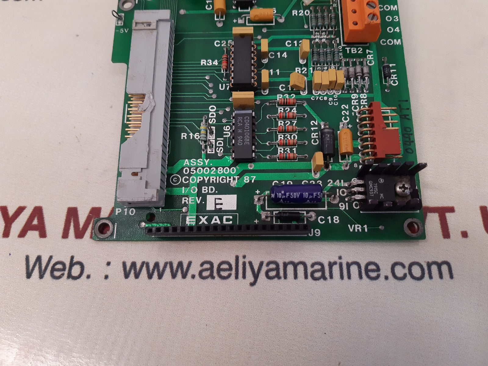 Exac 05002800 rev.e i/o board