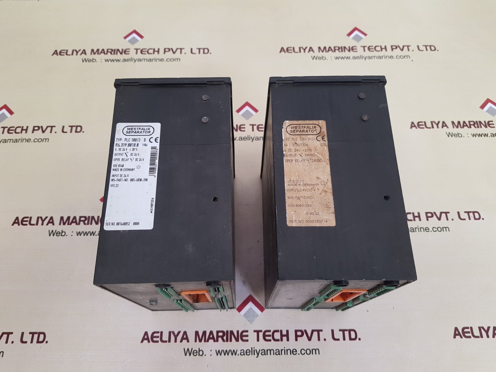 Westfalia separator plc 100/3 d 005-4050-280 programmable controller 