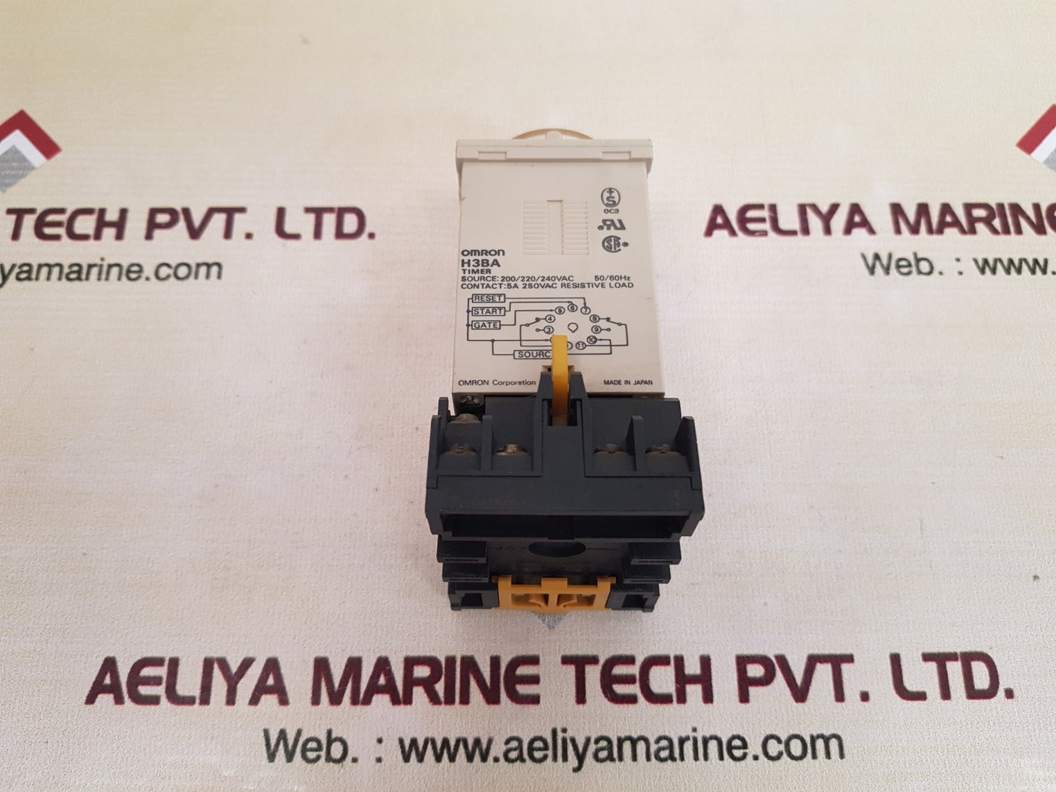 Omron h3ba timer 0 to 1.0 min