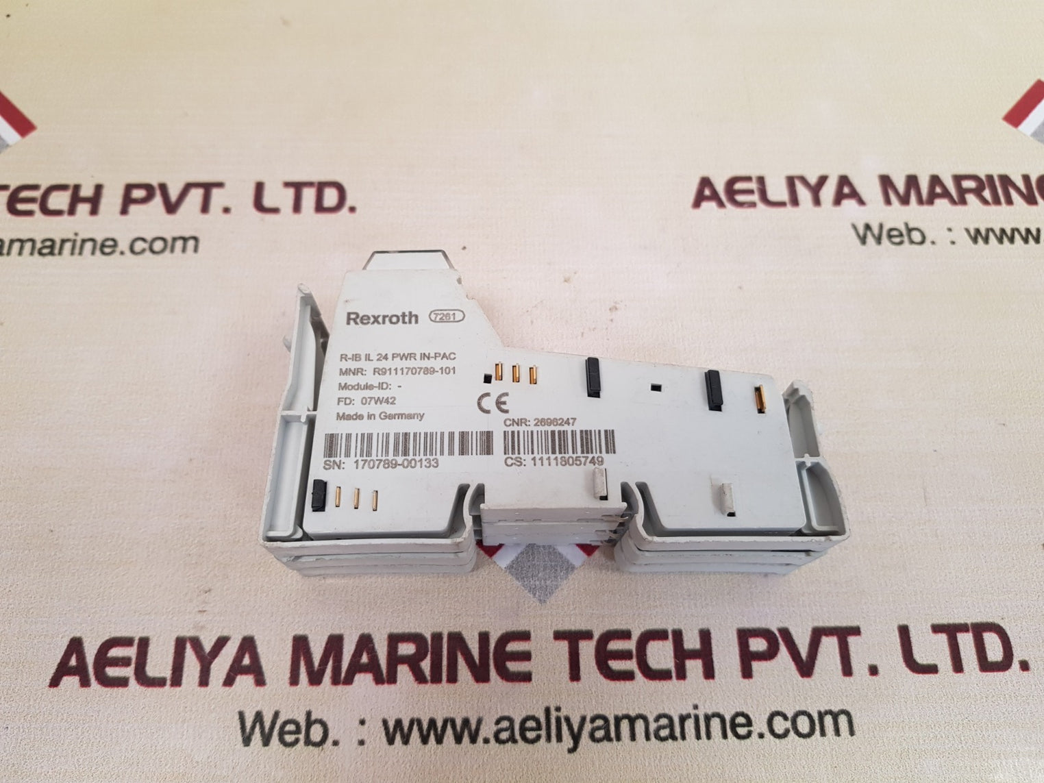 Rexroth r-ib il 24 pwr in-pac digital output module