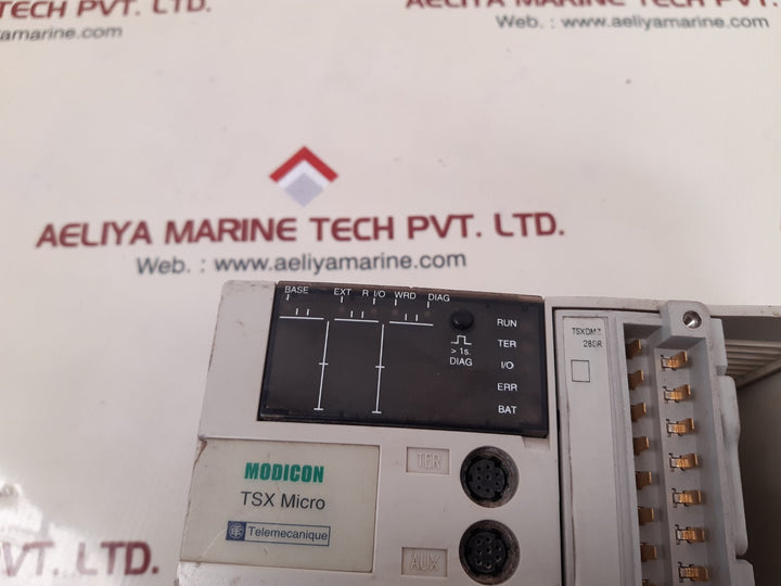 Telemecanique tsxdmz 28dr modicon unit Used