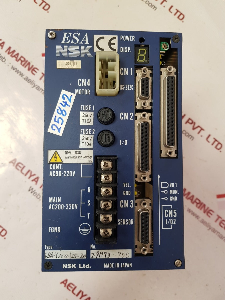 Nsk  esa-y2020t25-20 servo drive 