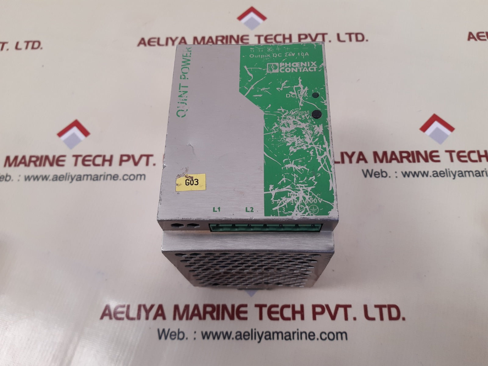 Phoenix contact quint-ps 3x400-500 ac/24 dc/10 power supply