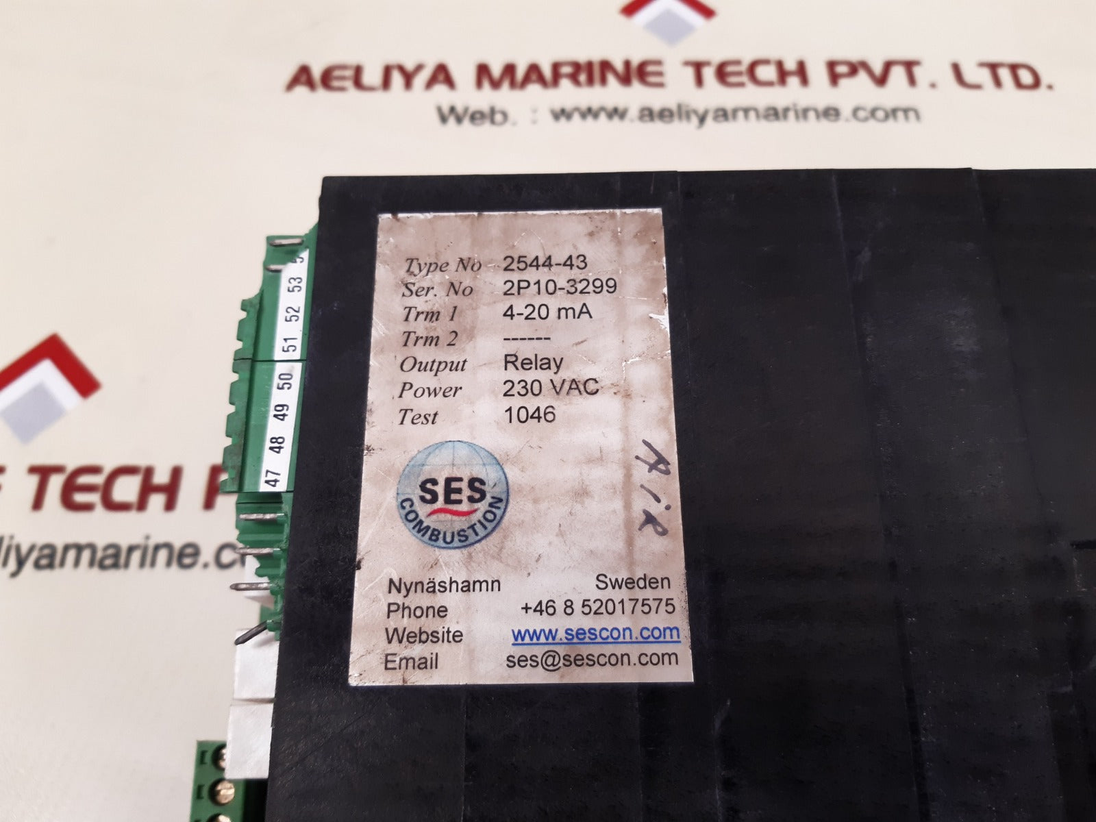 Ses combustion 2544-43 controller