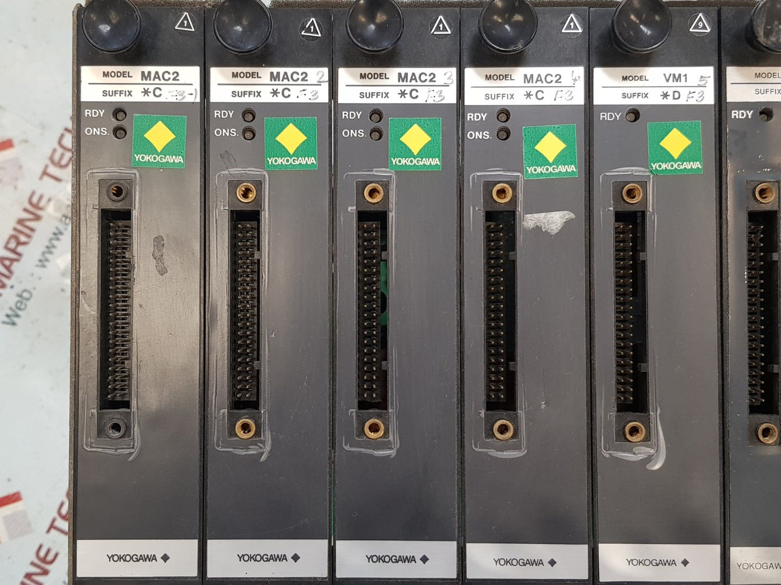 Yokogawa mac2*c,vm1*d,nc4*b,ps31*a module rack