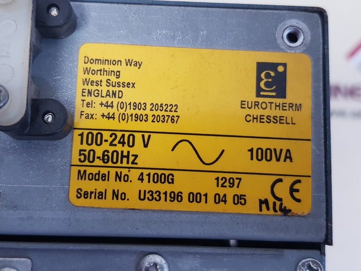 Eurotherm chessell 4100g graphic recorder