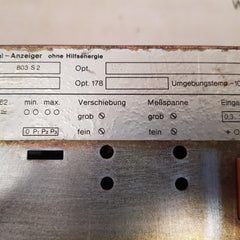 Knick 803 s2 digital-indicator 250v ~ 0,5a