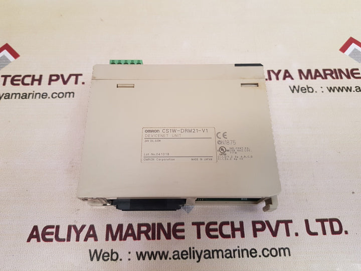 Omron cs1w-drm21-v1 devicenet unit 24v dc, 0.5w
