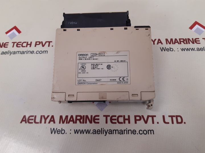 Omron c200h-od212 plc output unit 24vdc