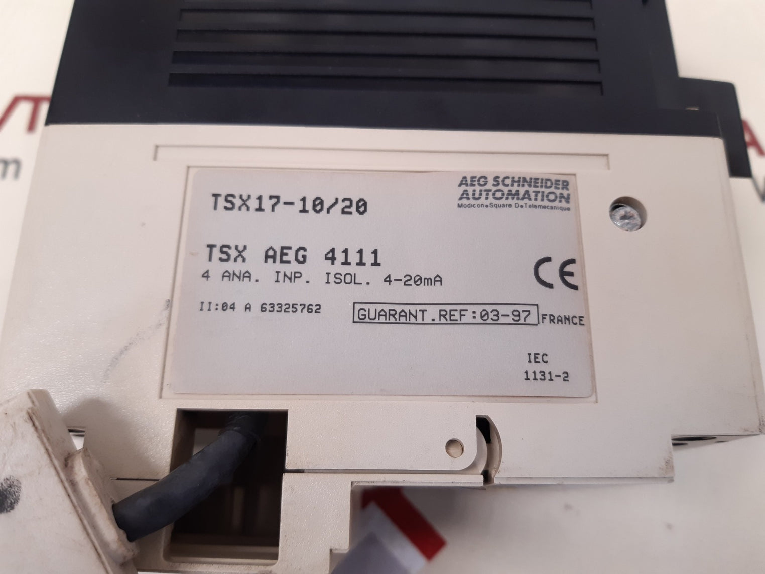 Aeg schneider tsx17-10/20 fipway module tsx aeg 4111