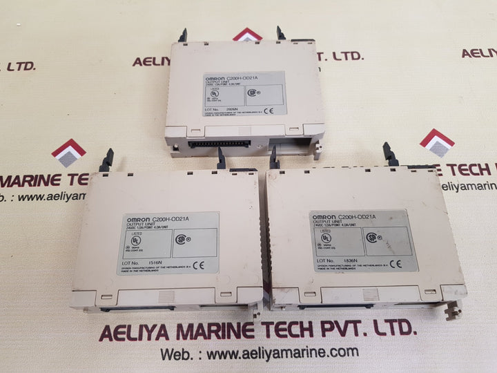 Omron c200h-od21a output unit 24vdc