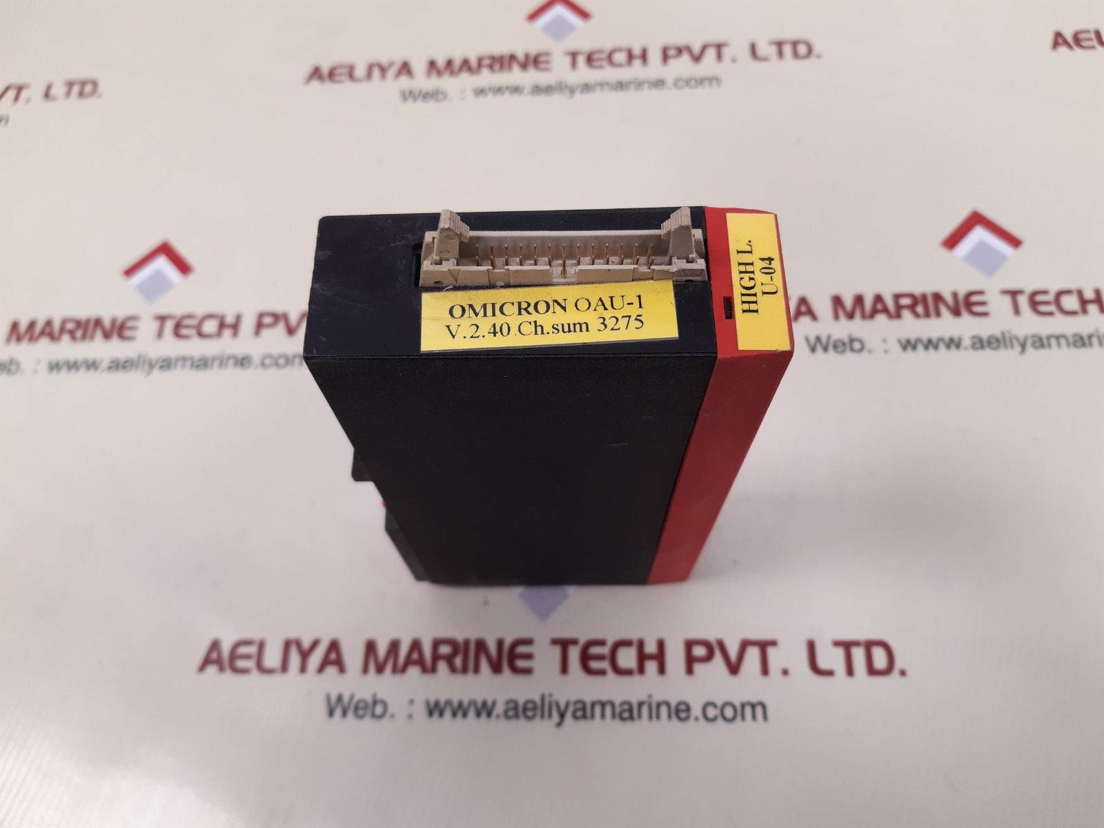 Omicron oau-01/ex. alarm unit used one