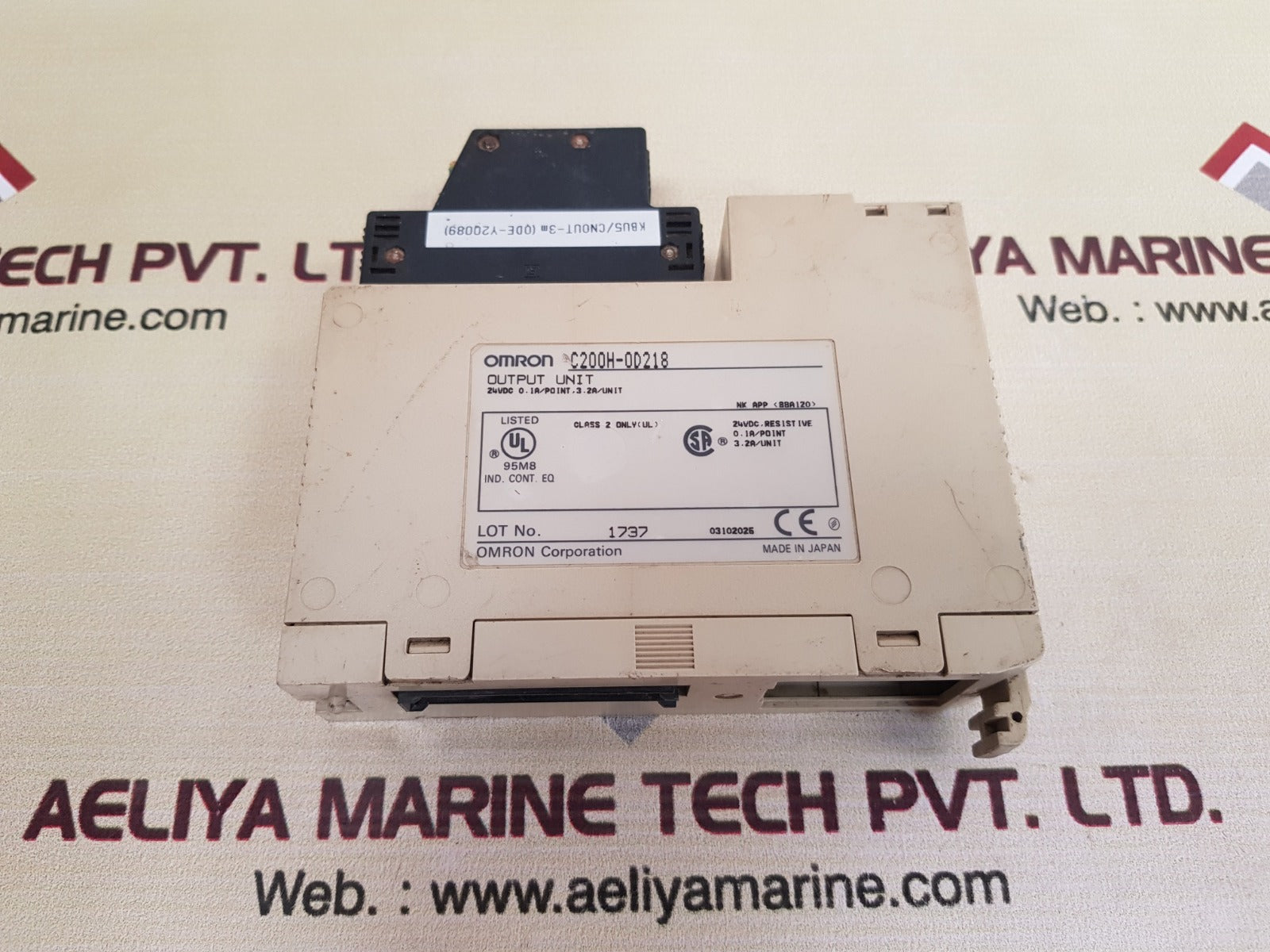 Omron c200h-0d218 output unit 24vdc