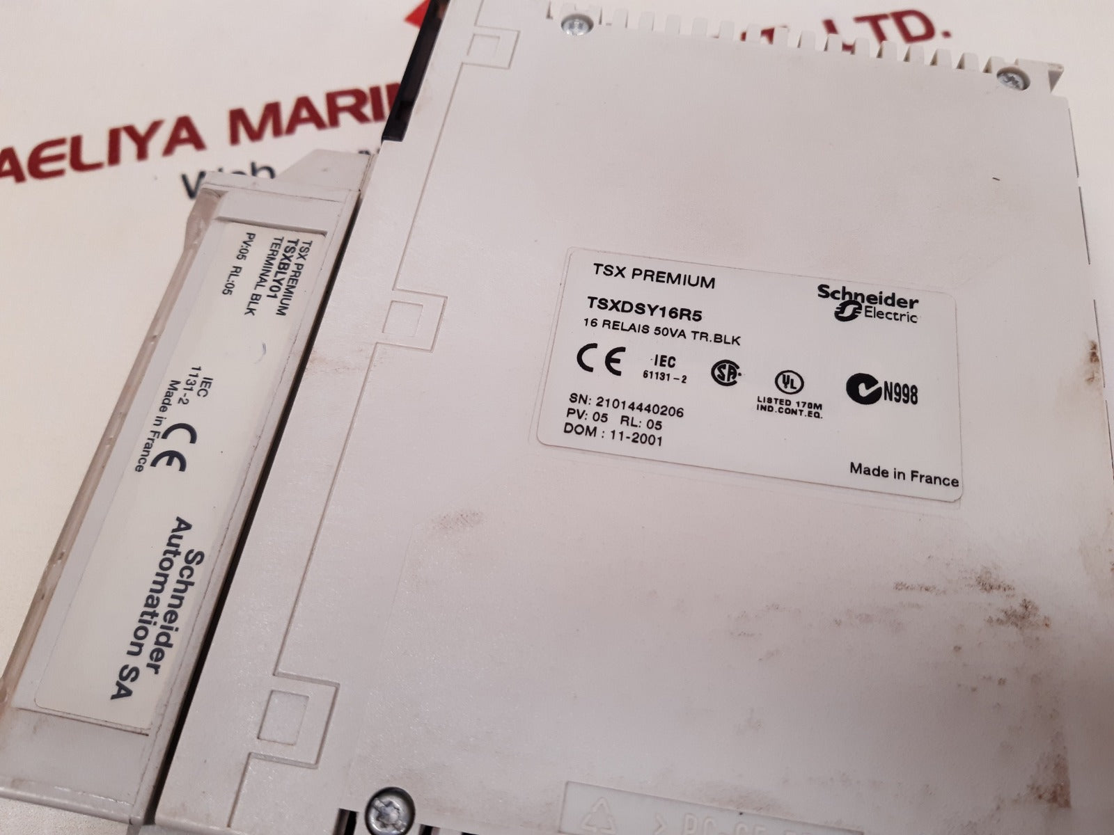 Schneider electric tsx dsy16r5 output module