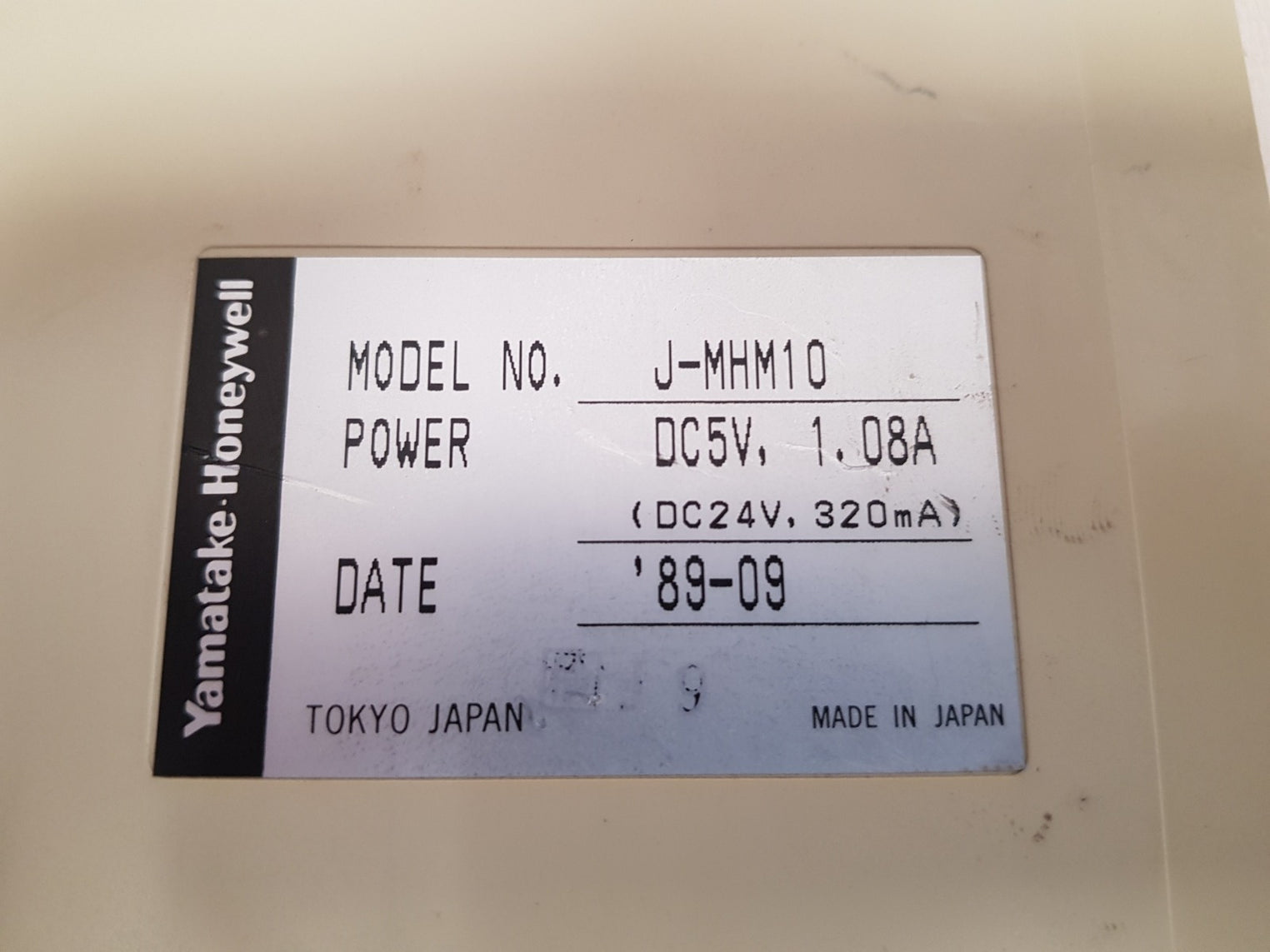 Yamatake honeywell j-mhm10 interface module dc5v, 1.08a