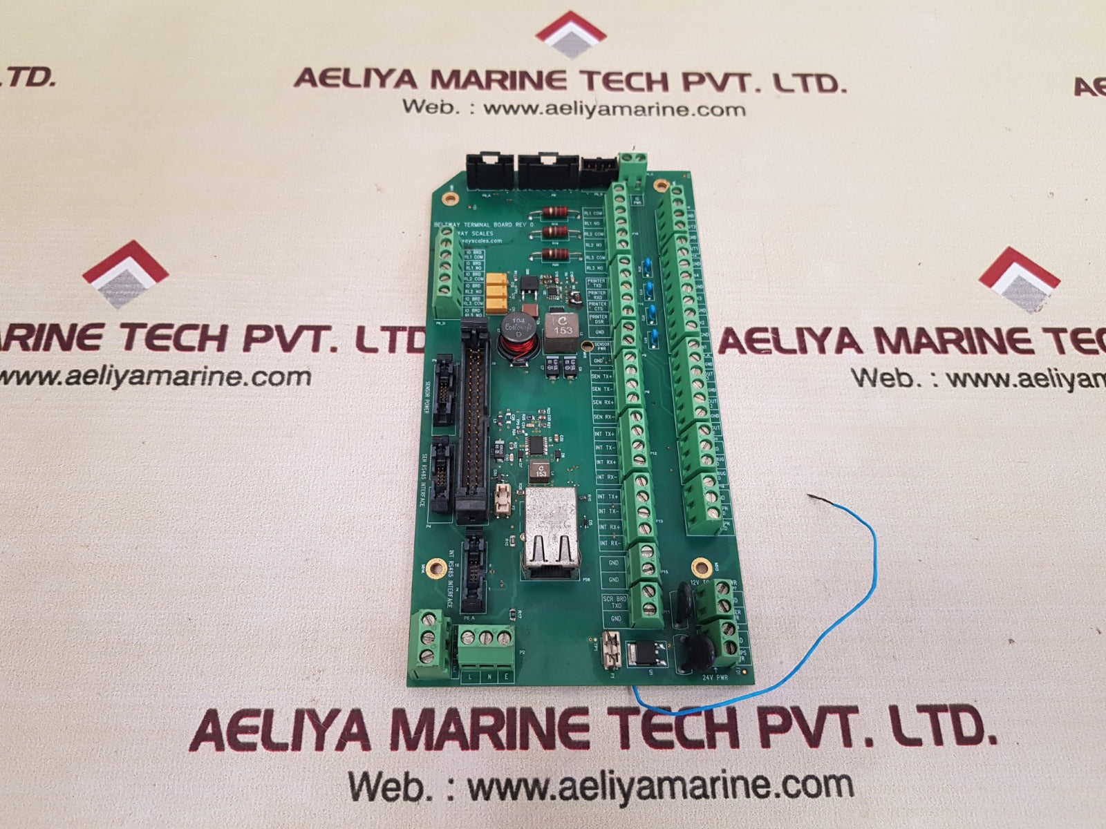 Beltway scales wk/yr 1313 terminal board