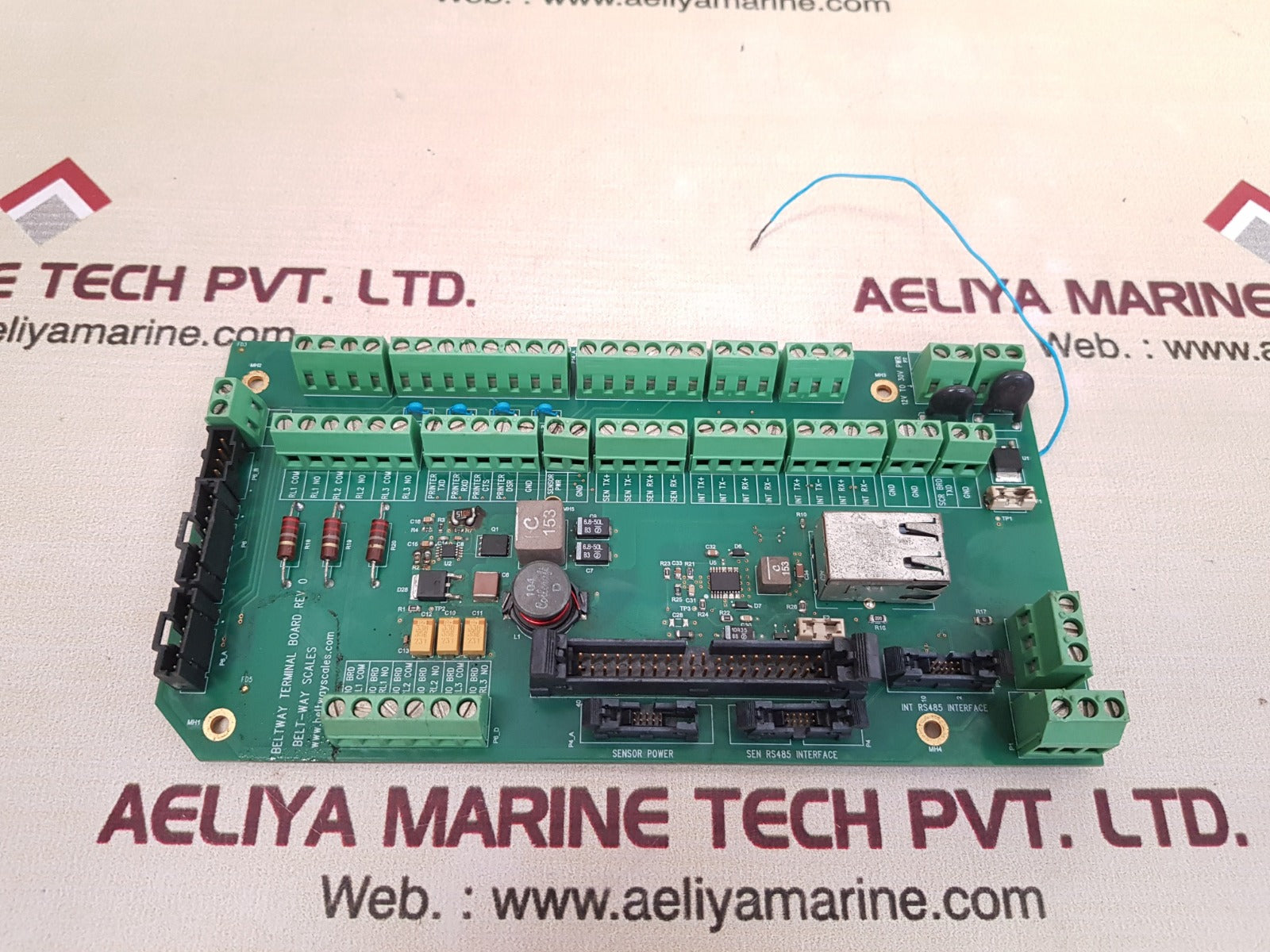 Beltway scales wk/yr 1313 terminal board