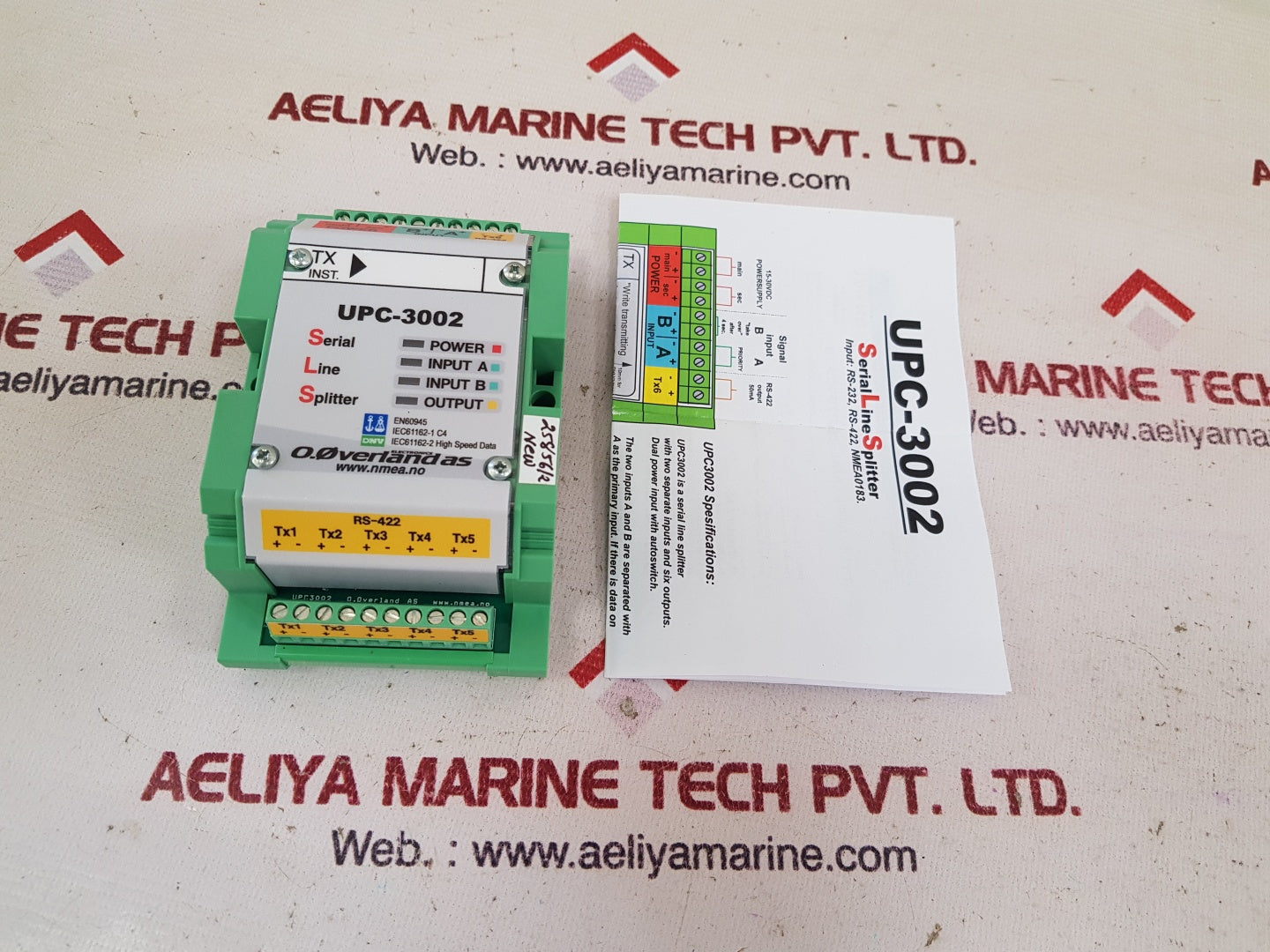 Overland upc-3002 serial line splitter 