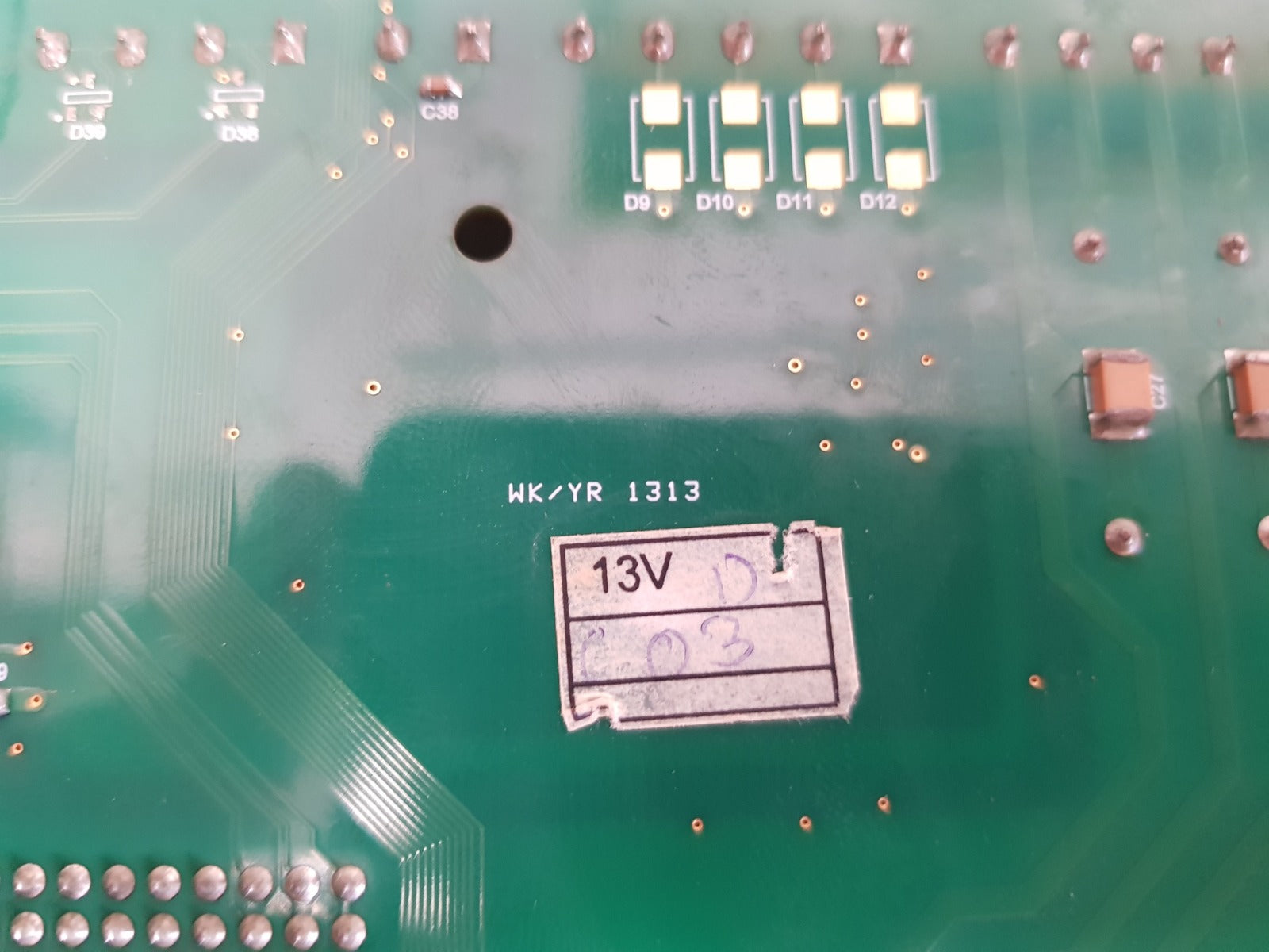 Beltway scales wk/yr 1313 terminal board