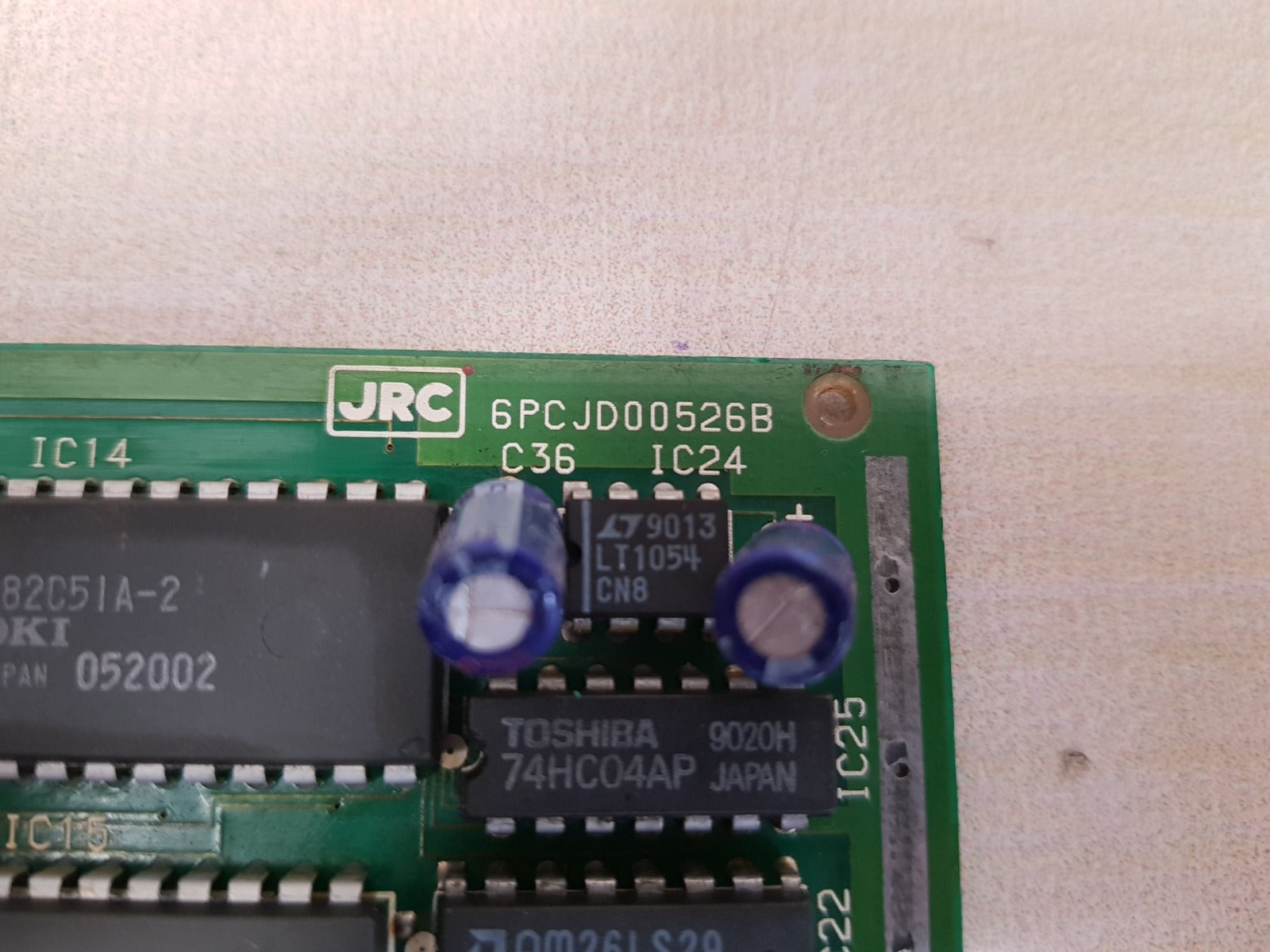 Jrc cdc-619m cpu pcb board 6pcjd00526b