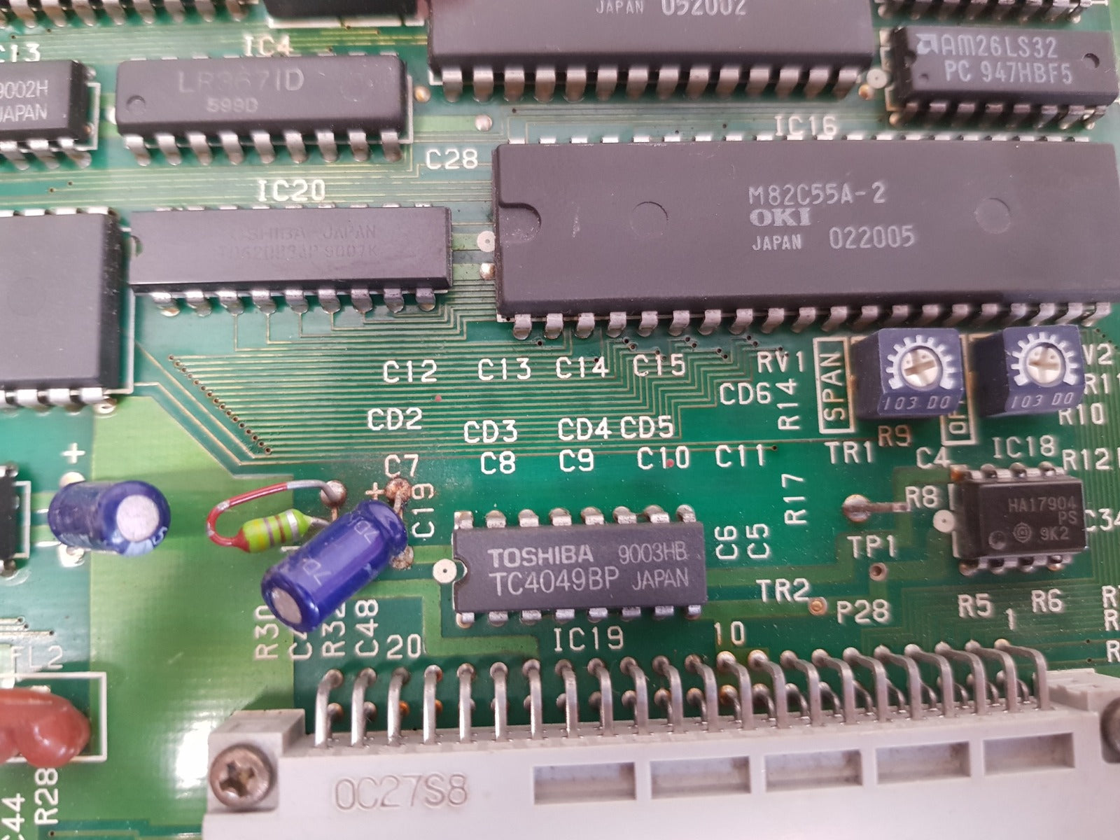 Jrc cdc-619m cpu pcb board 6pcjd00526b