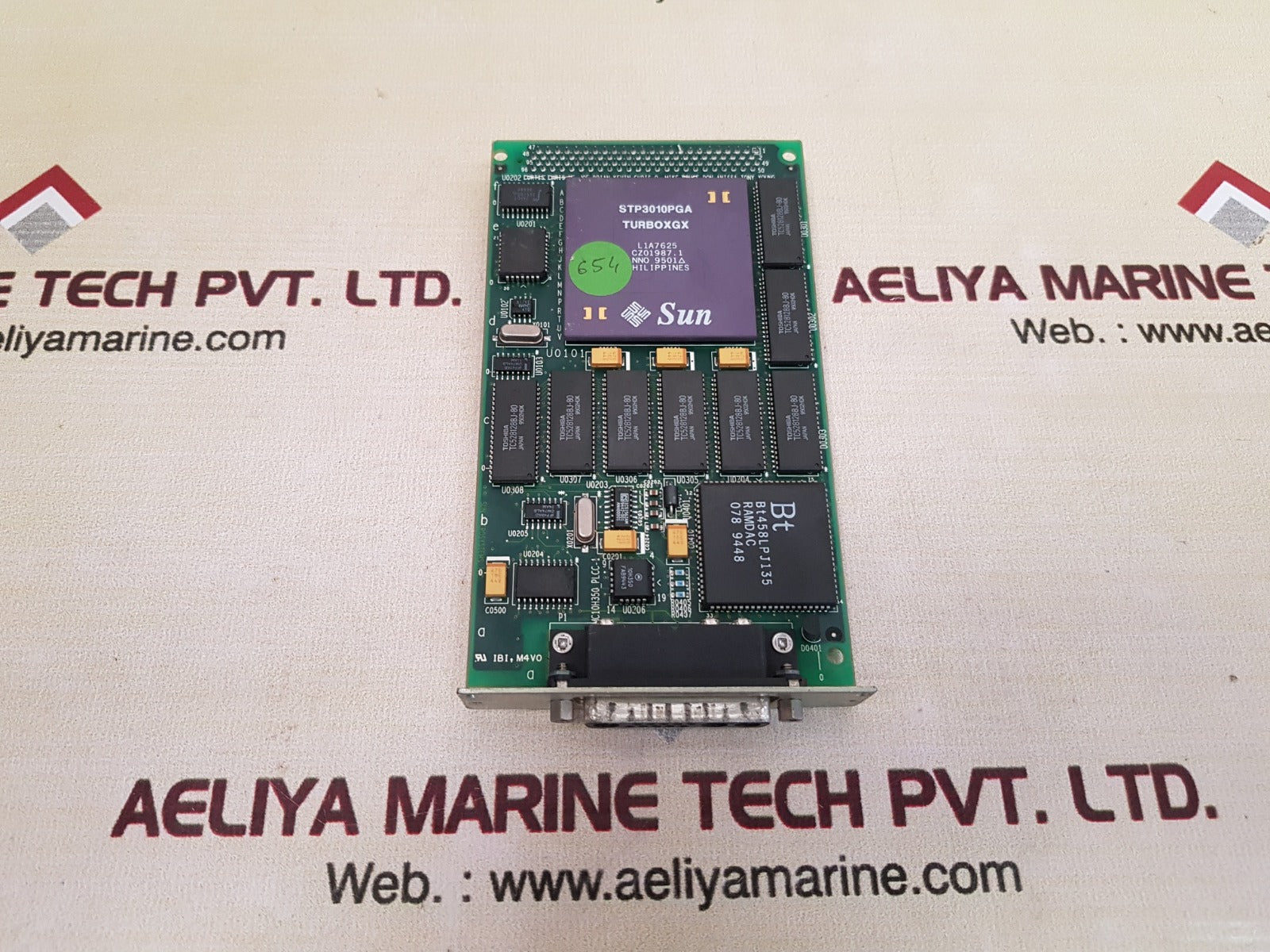 Sun micro 270-2325-04 frame buffer sparcstation sbus video card gwvtgx1m rev.50