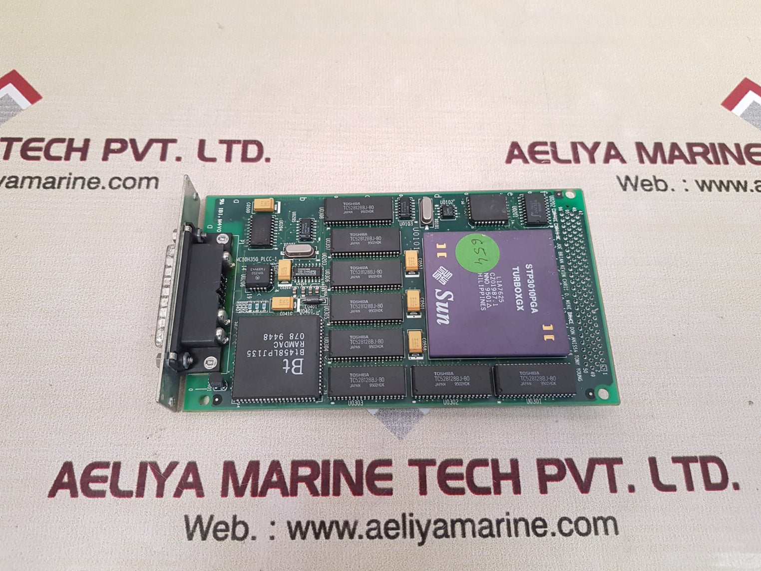 Sun micro 270-2325-04 frame buffer sparcstation sbus video card gwvtgx1m rev.50