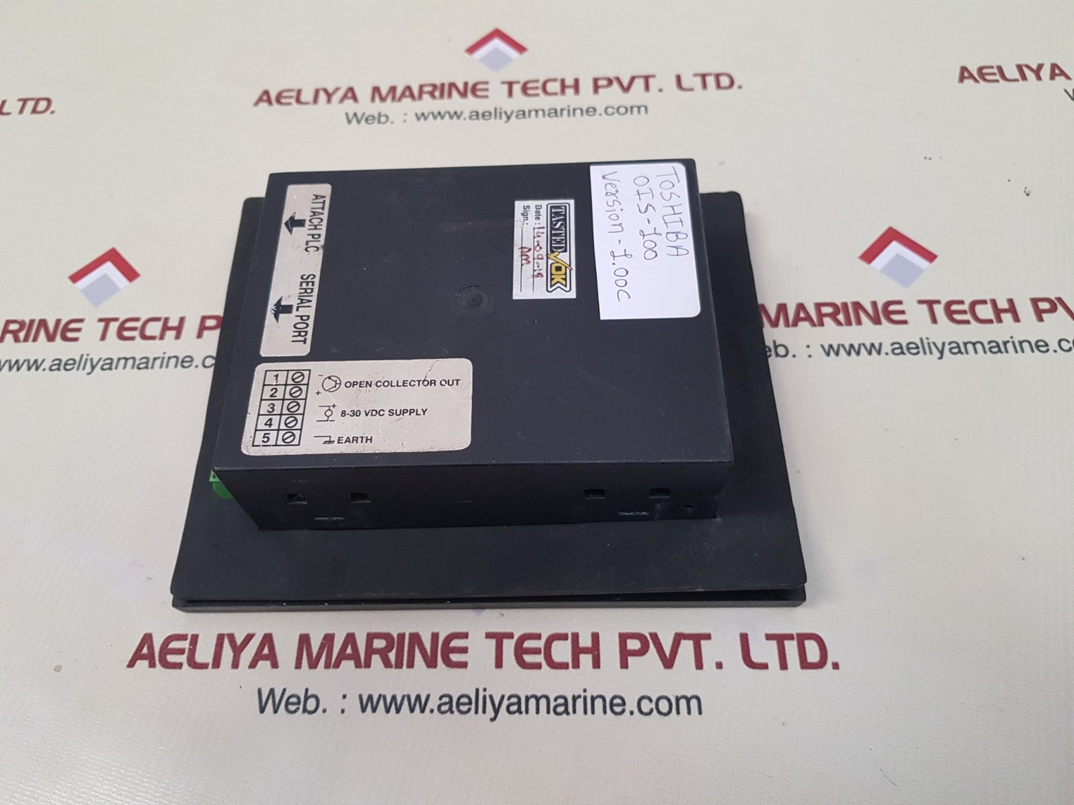 Toshiba ois-100 operator interface version 1.00c