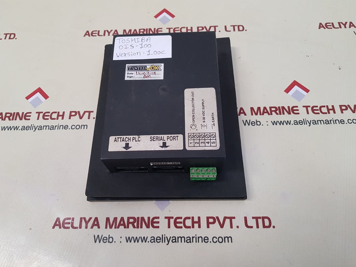 Toshiba ois-100 operator interface version 1.00c
